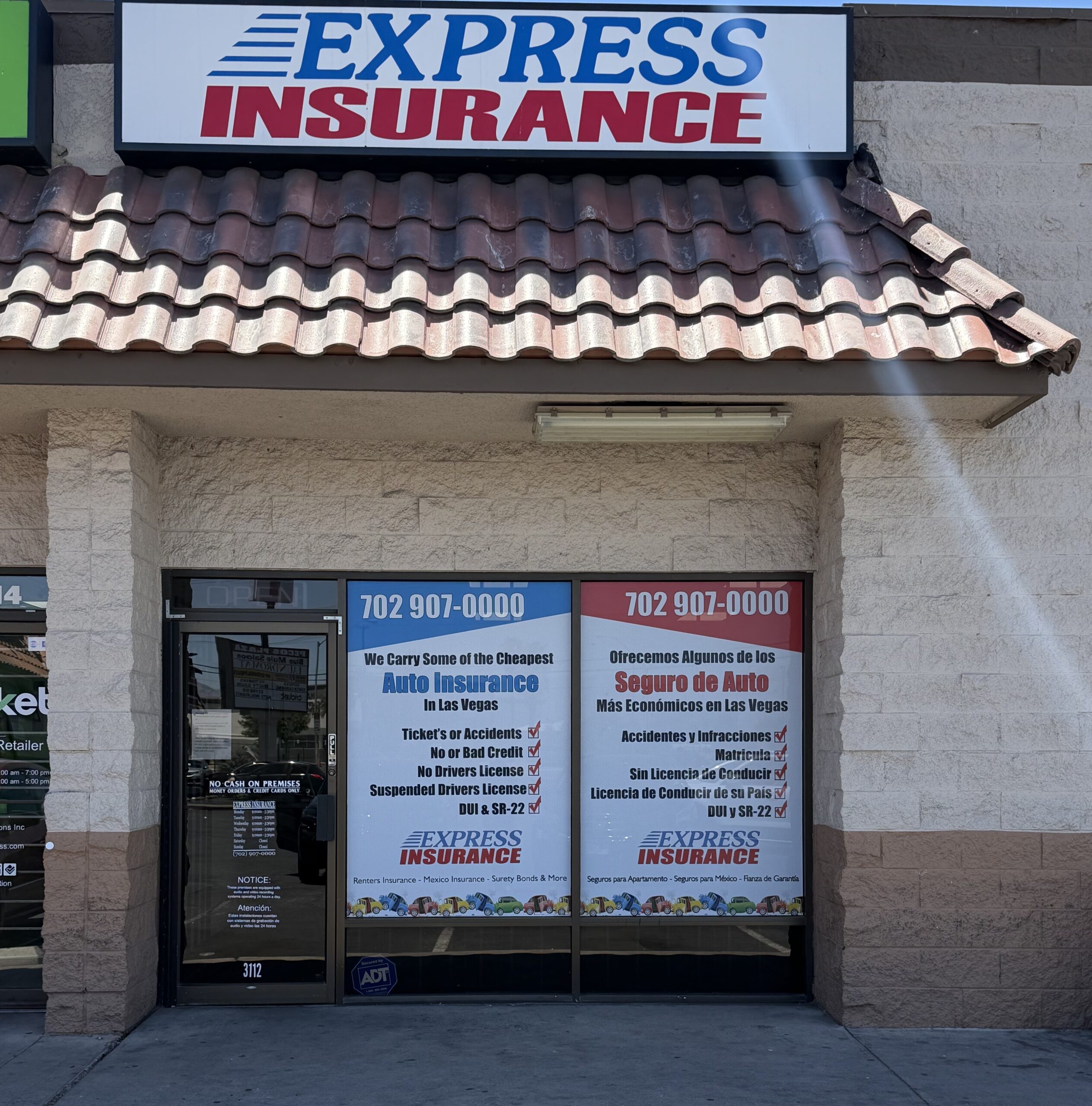 Auto Insurance Las Vegas 6 Express Insurance on Las Vegas Blvd N. in Las Vegas Nevada